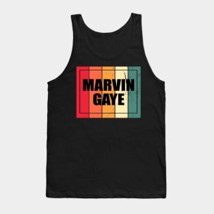 Thanksgiving Marvin Name Retro Styles Camping 70s 80s 90s Tank Top